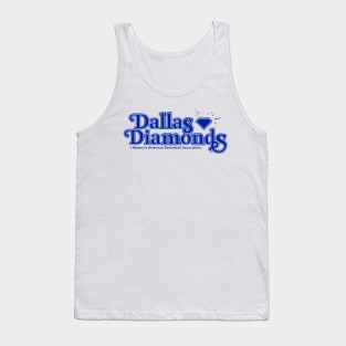 Defunct Dallas Diamonds Basketball WABA Tank Top